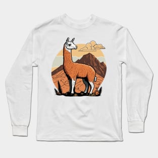 llama Long Sleeve T-Shirt